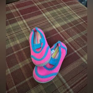 Kids Pink and Blue Water Shoes